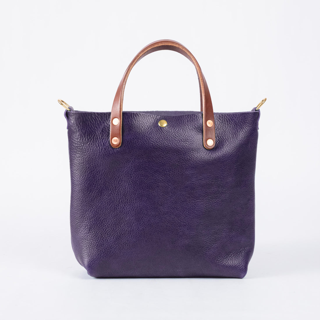 Purple Bulldog Mini Tote
