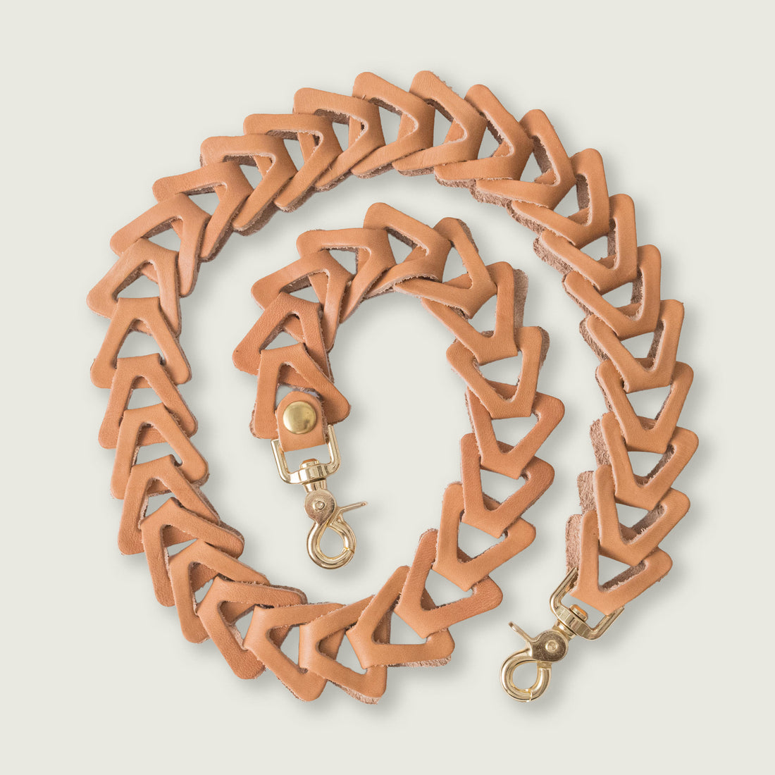 Natural Essex Chain Link Strap