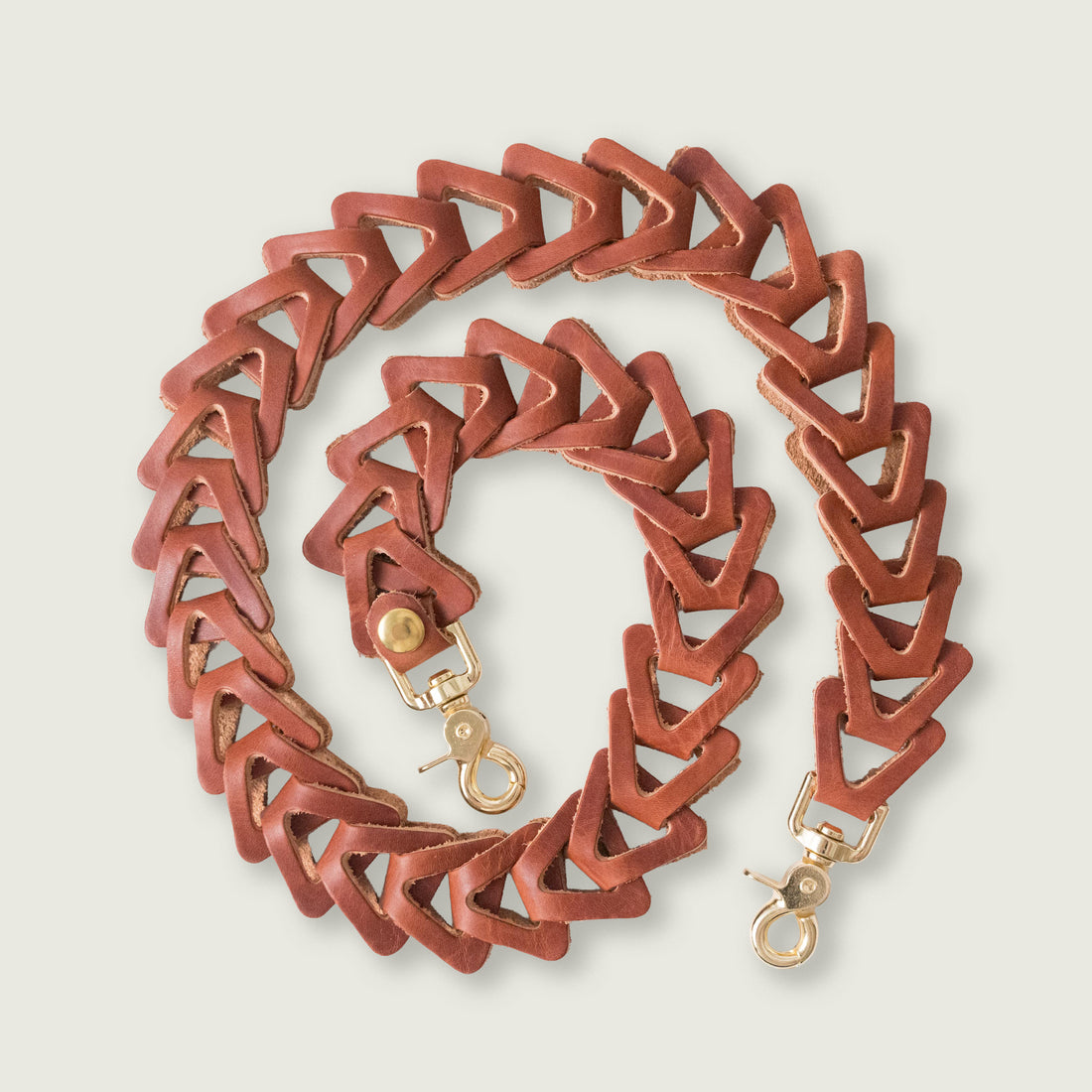 English Tan Dublin Chain Link Strap