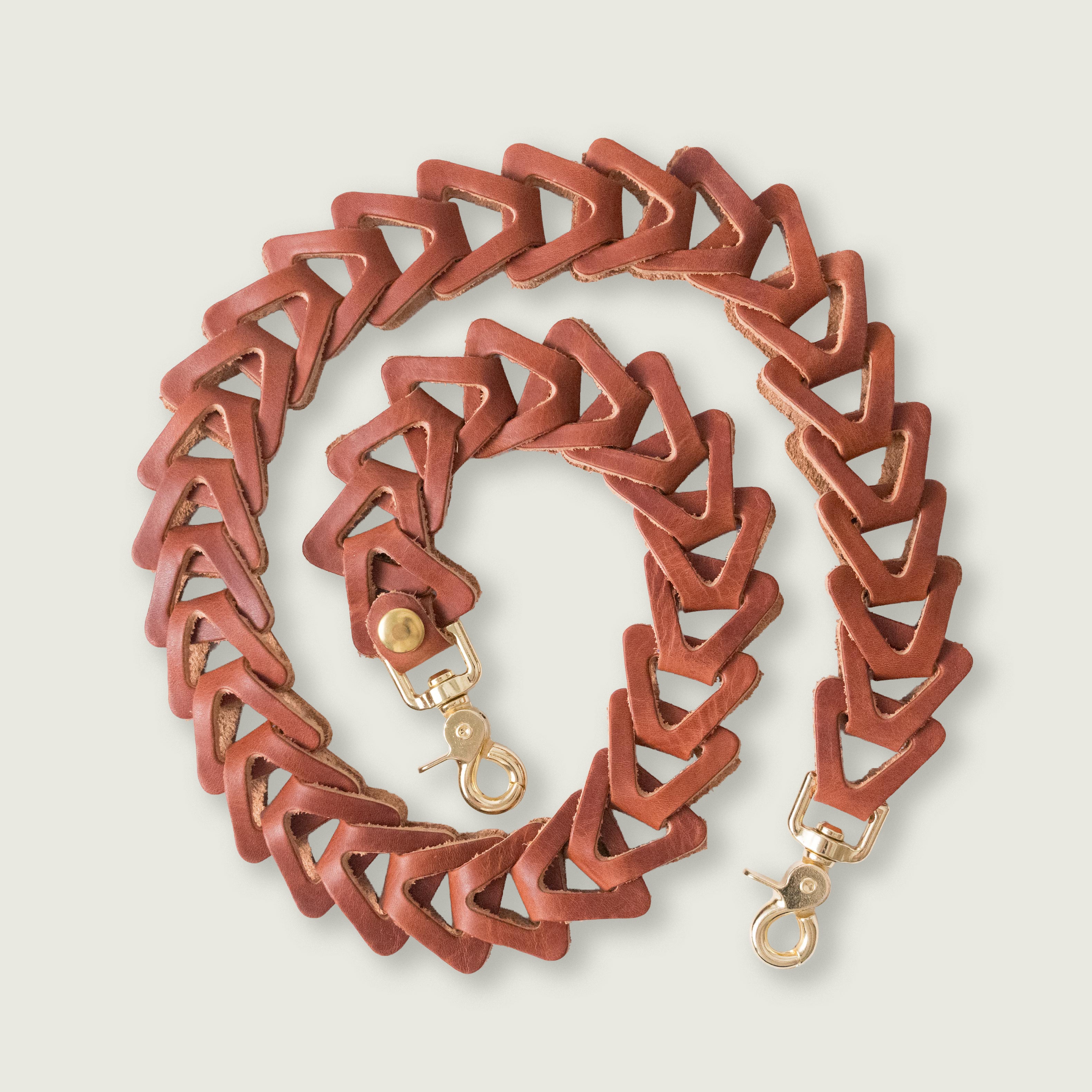English Tan Dublin Chain Link Strap