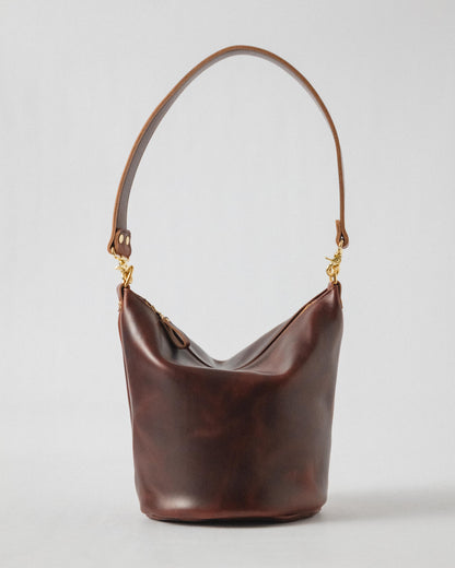 British Tan Double Shot Zip-Top Bucket Bag Bundle