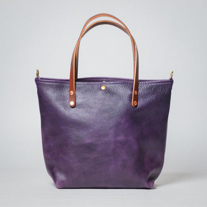 Purple Bulldog Travel Tote