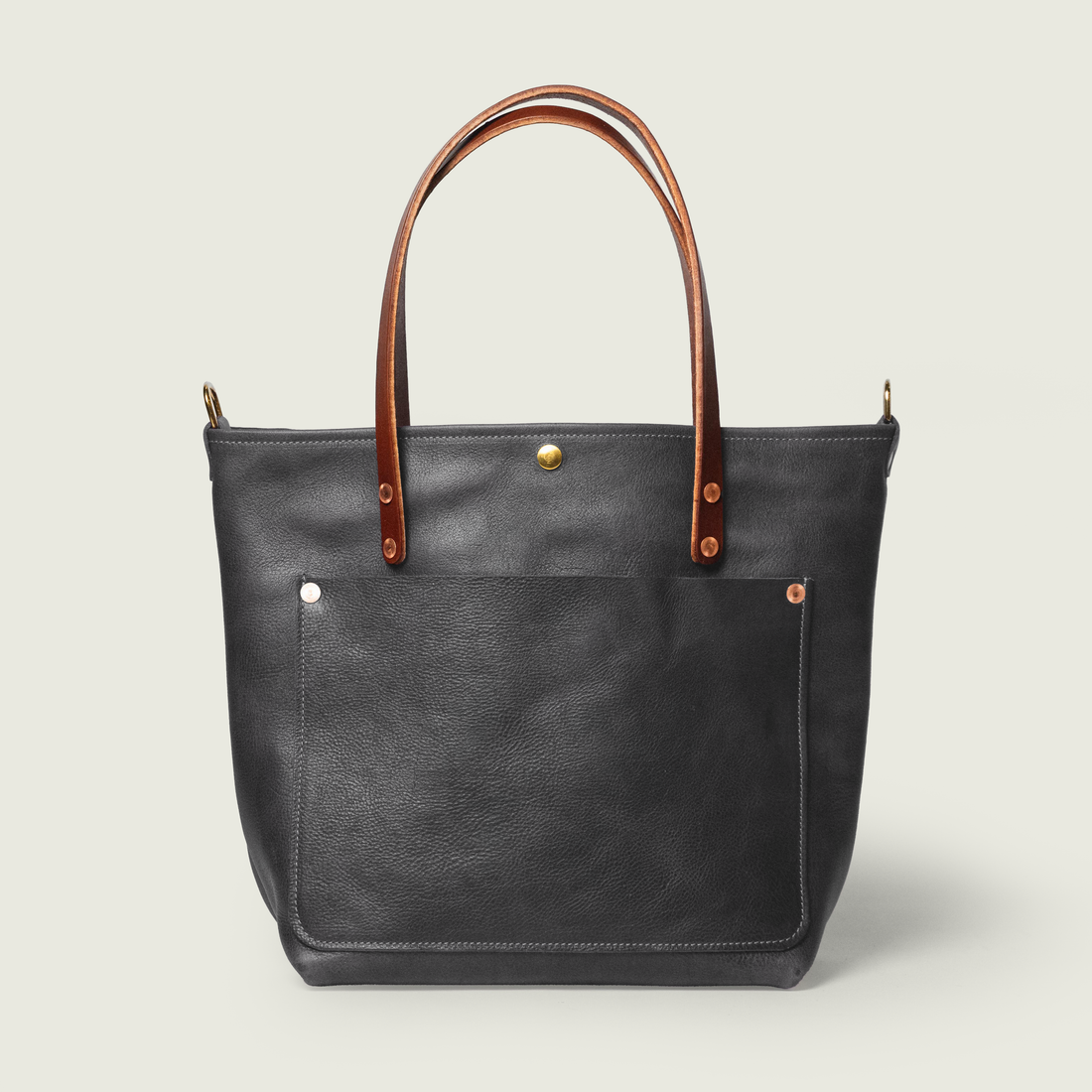 Charcoal Bulldog Travel Tote