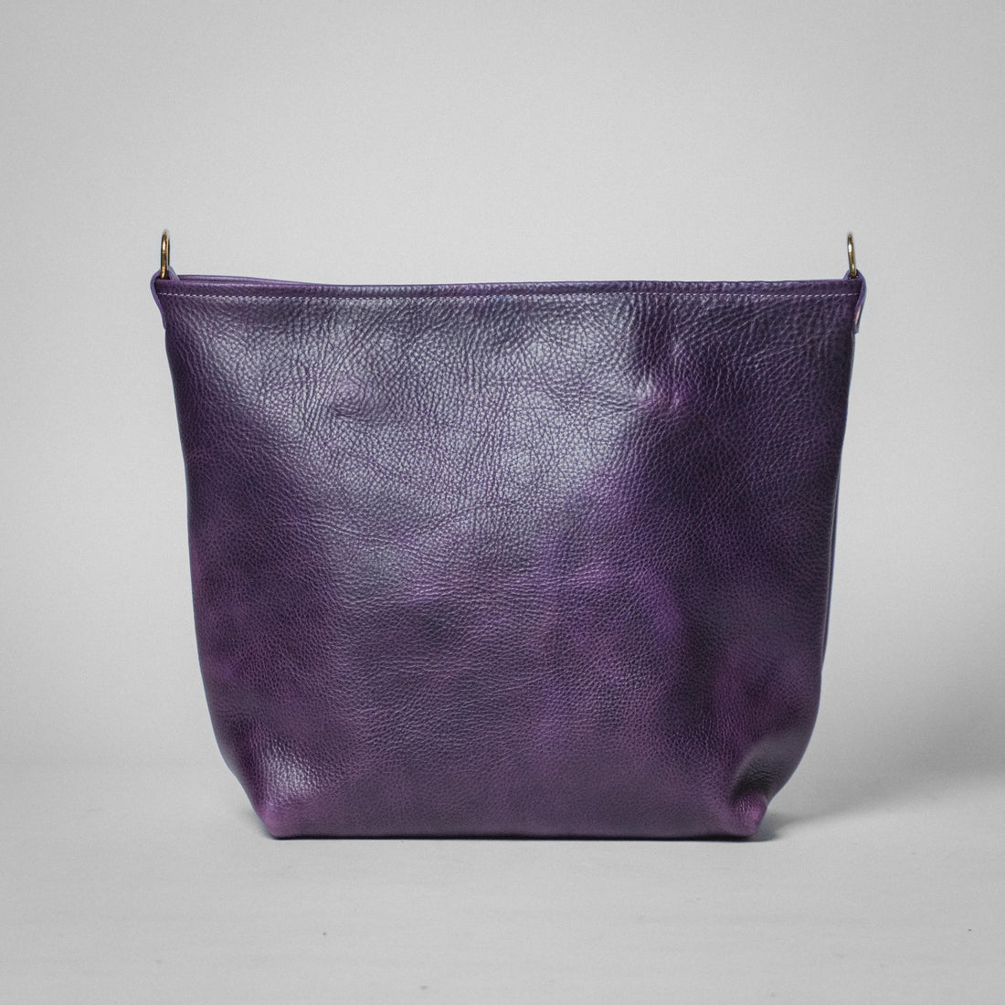 Purple Bulldog New Crossbody Tote