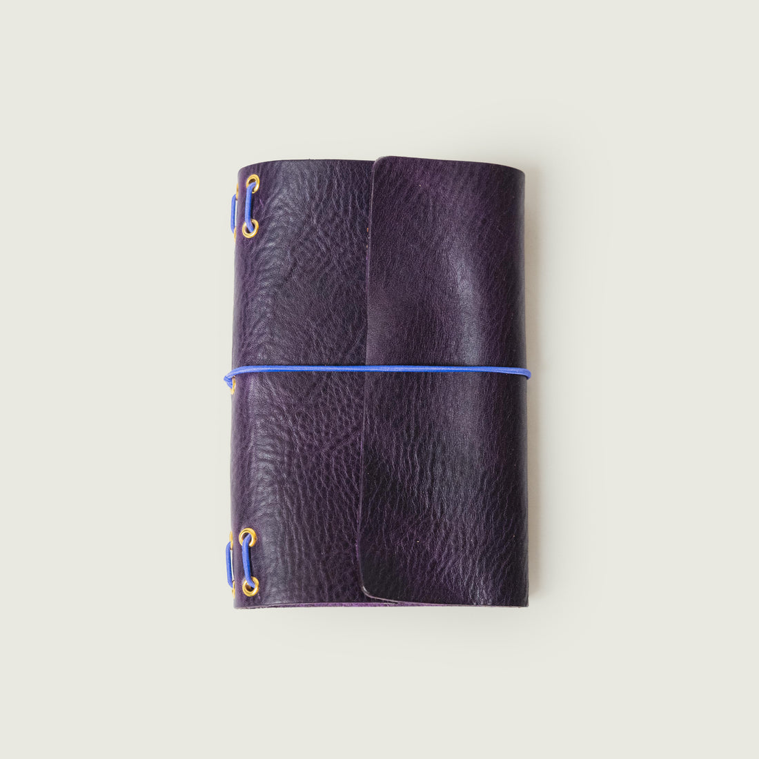 Purple Bulldog Mini Travel Journal