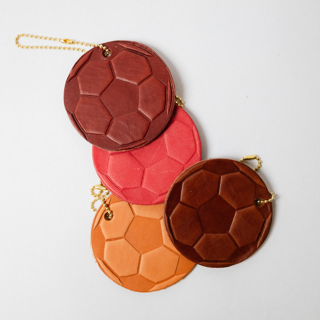 Leather Soccer Ball Tag