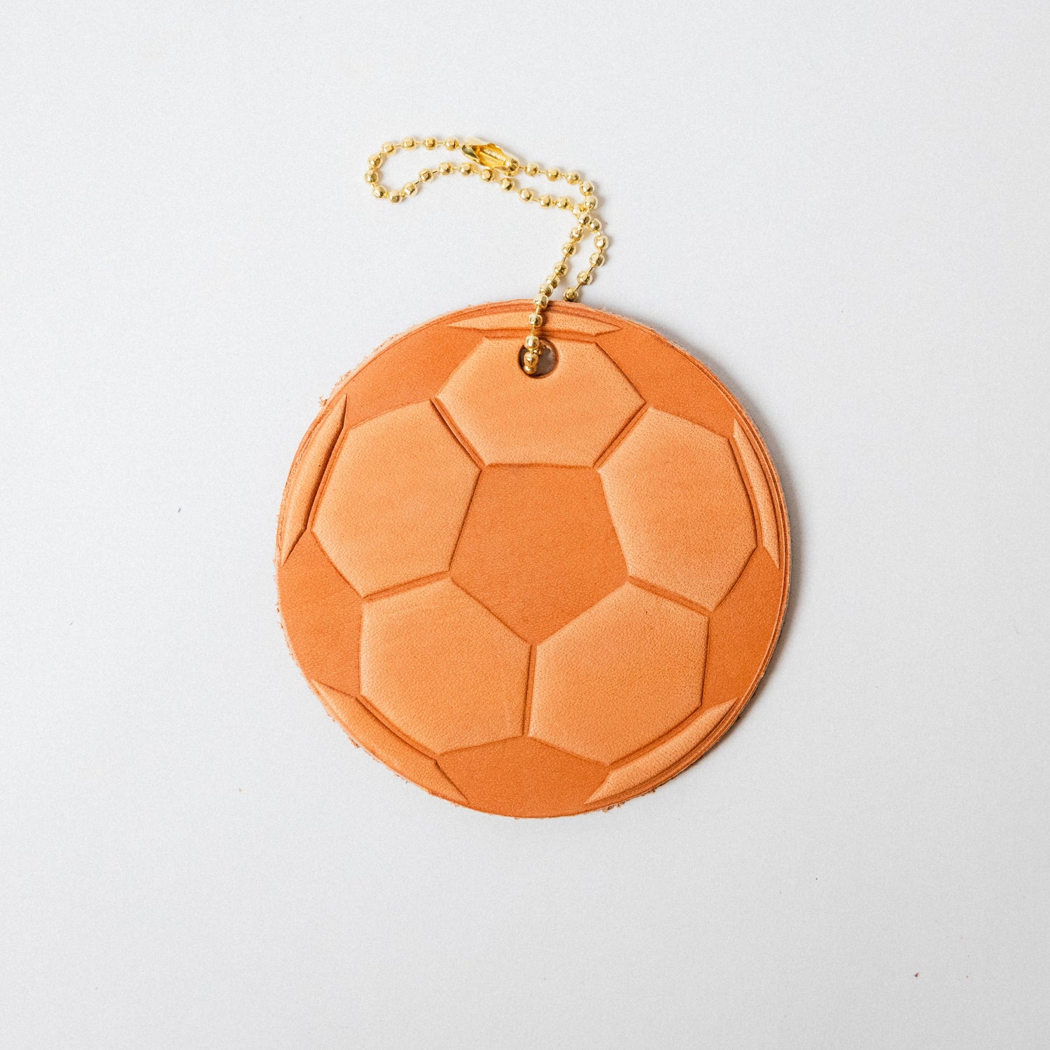Leather Soccer Ball Tag