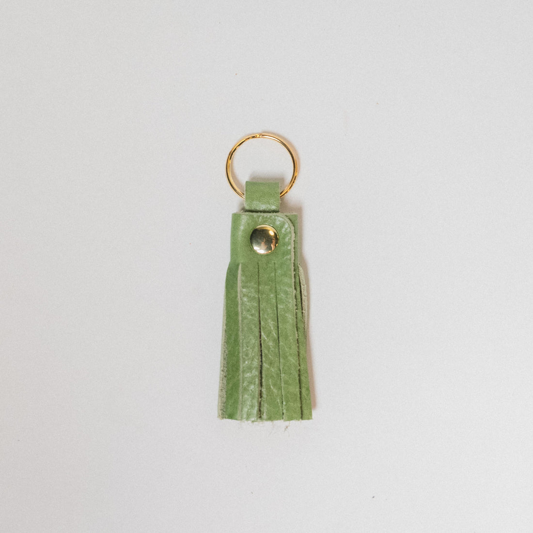 Matcha Bulldog Tassel Keychain