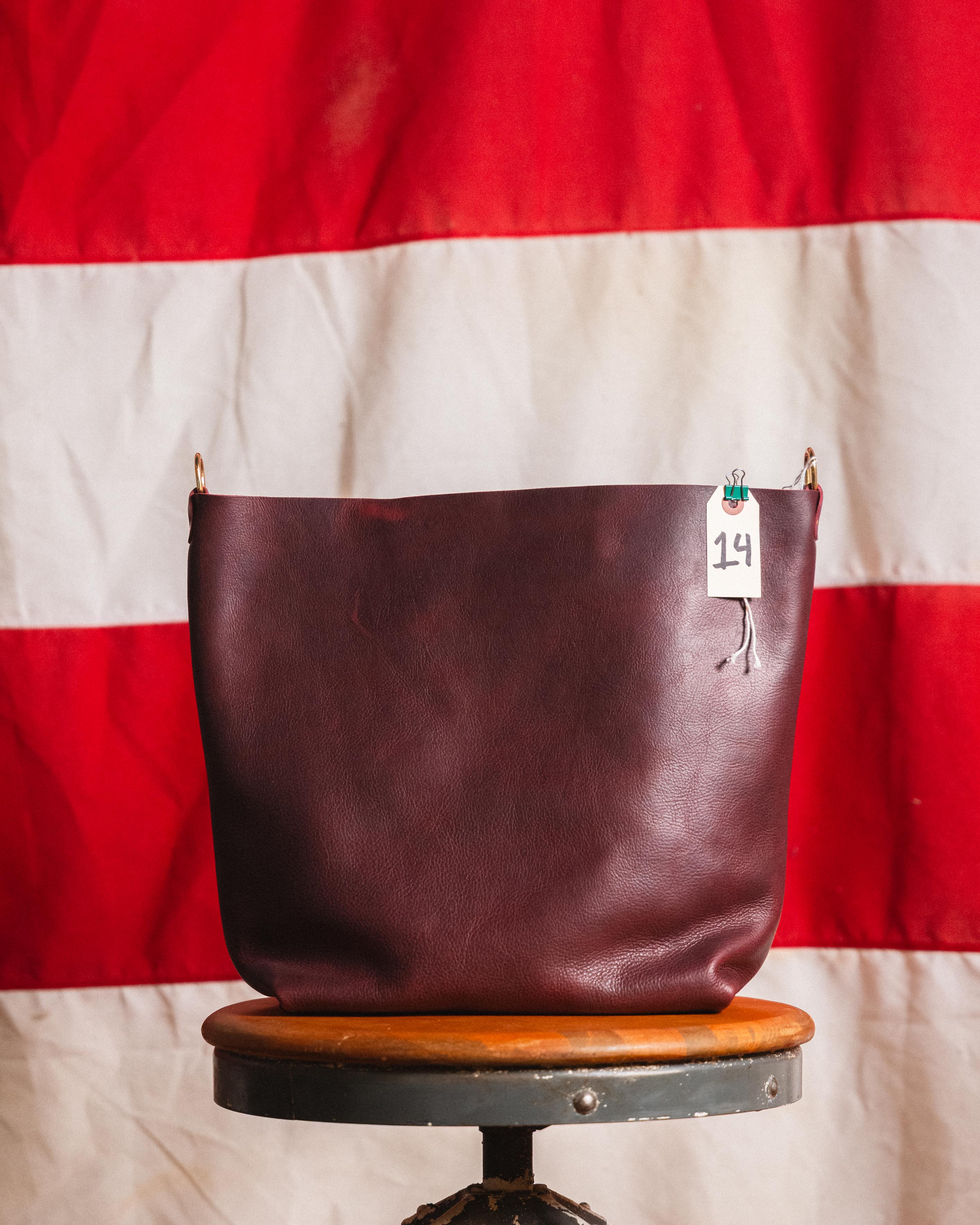 14. Purple Kodiak Crossbody Tote (No zipper)