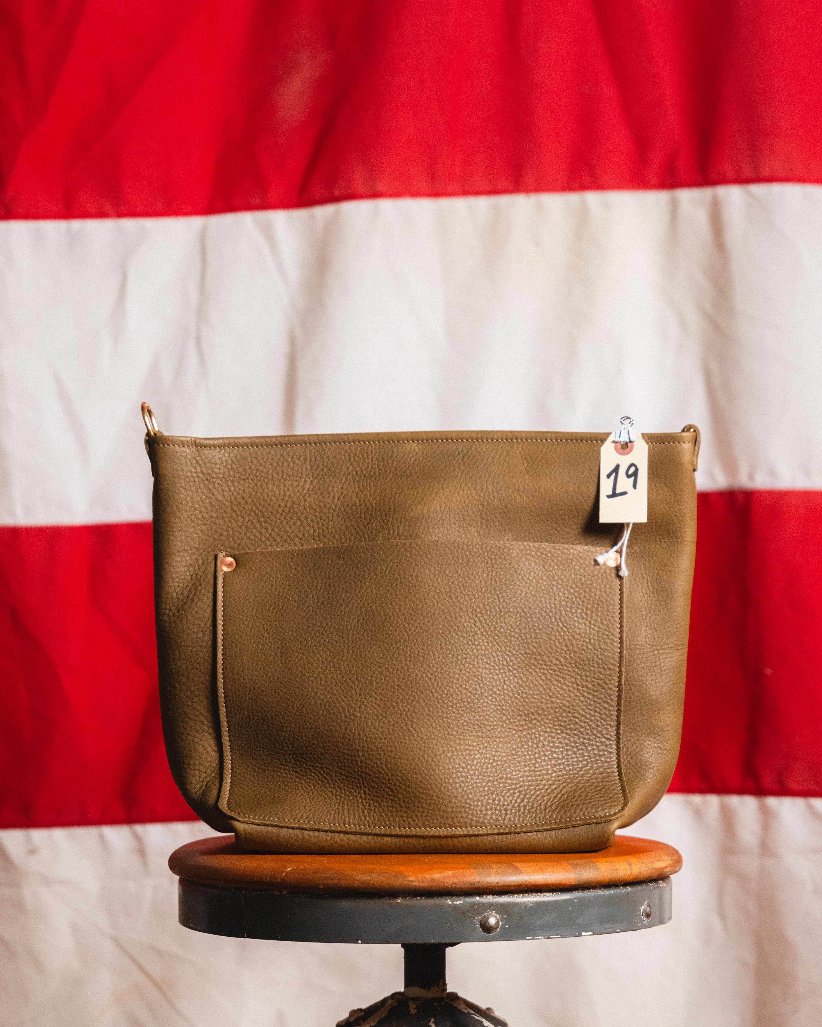 19. Olive Cypress Crossbody Travel Tote