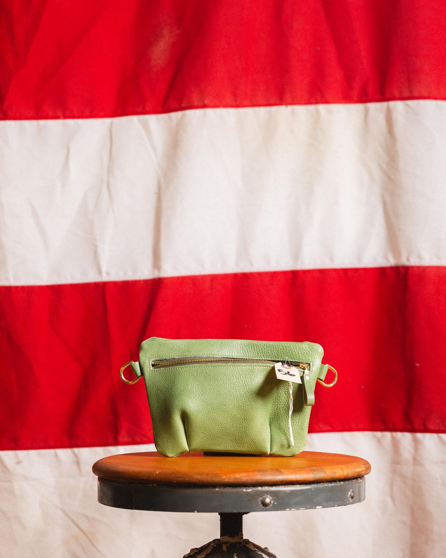 56. Matcha Bulldog Belt Bag