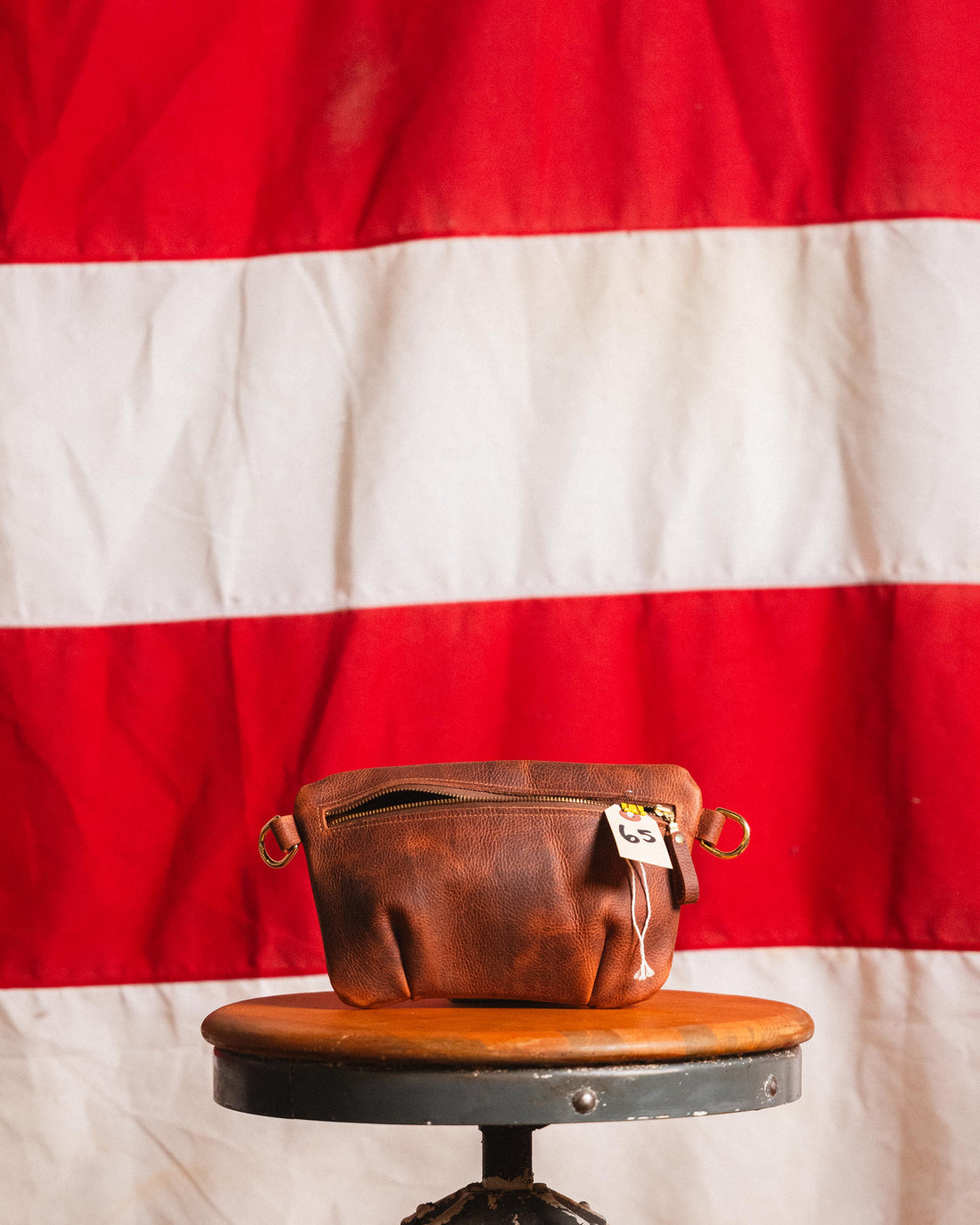 65. Tan Kodiak Belt Bag