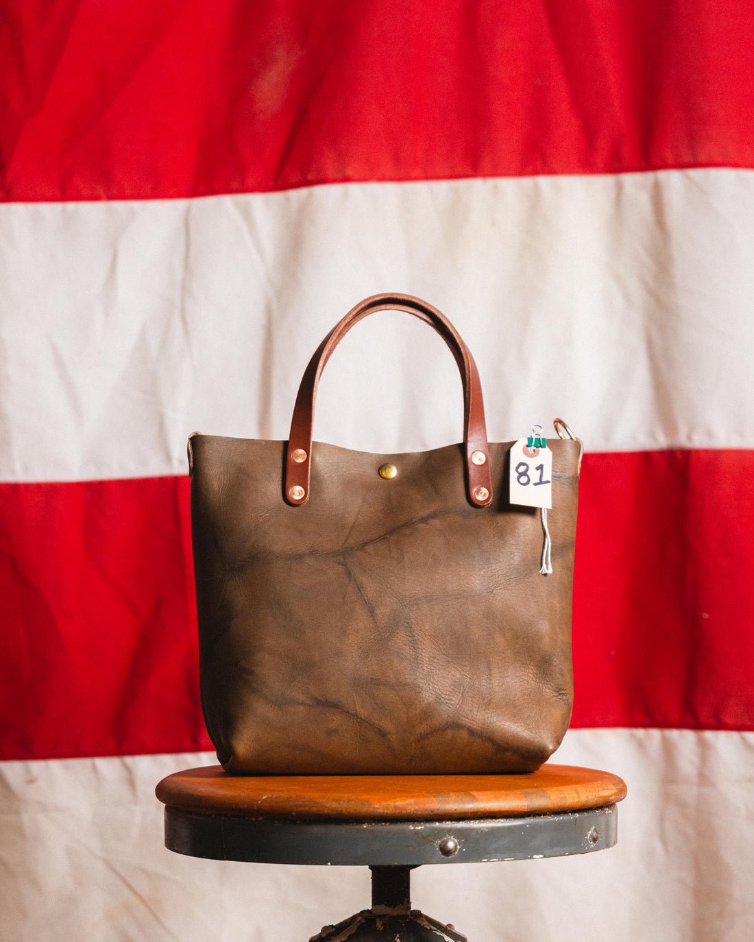 81. Olive Crunch Mini Tote
