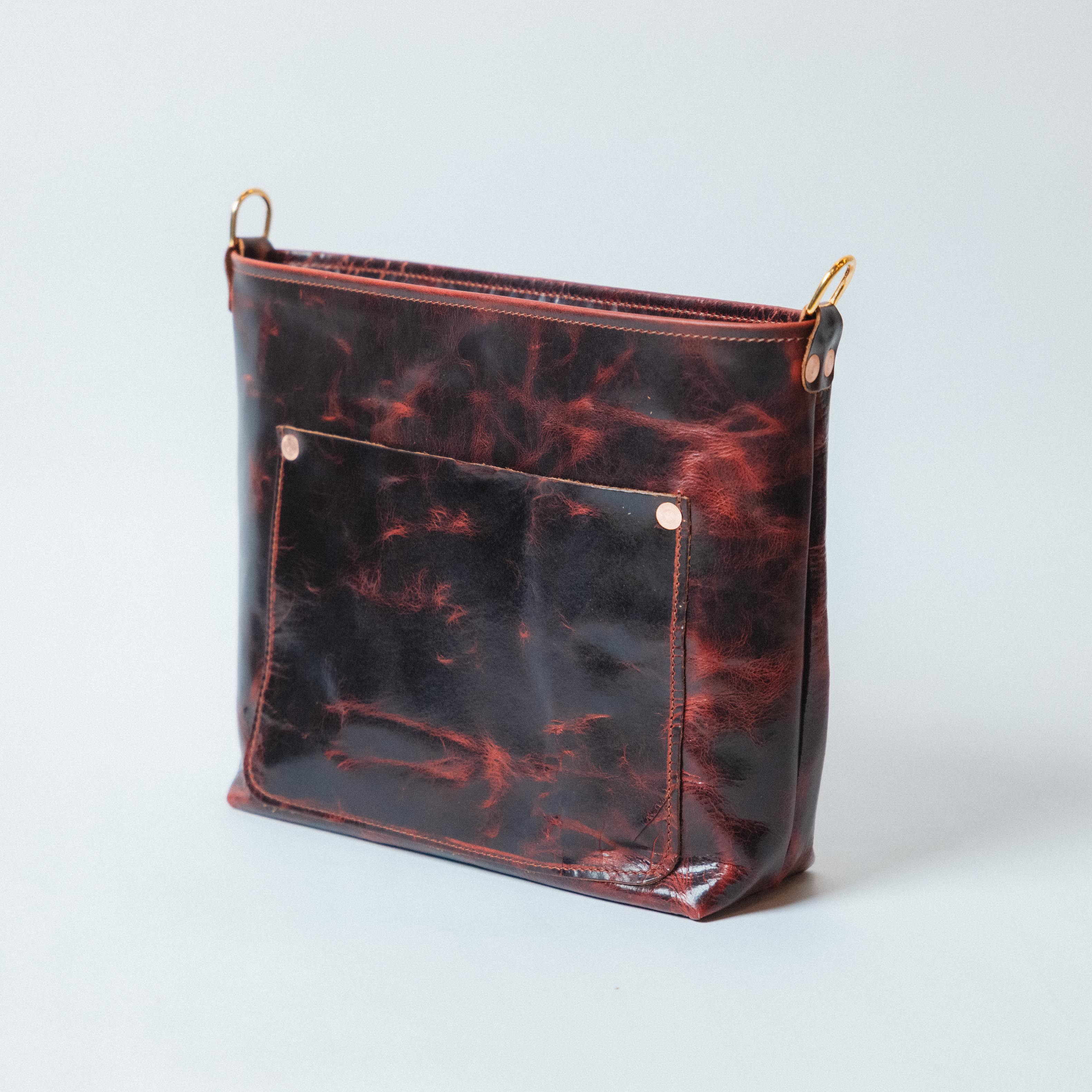 Rustic Bison Mini Crossbody Travel Tote