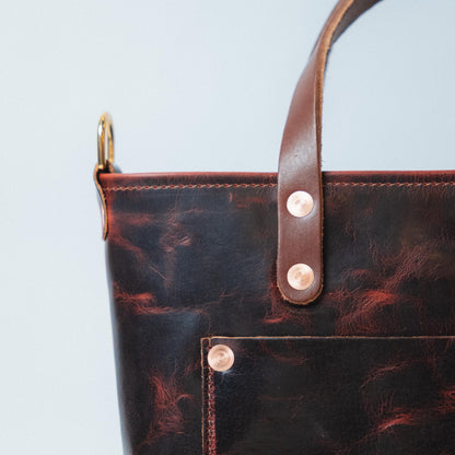 Rustic Bison Mini Travel Tote
