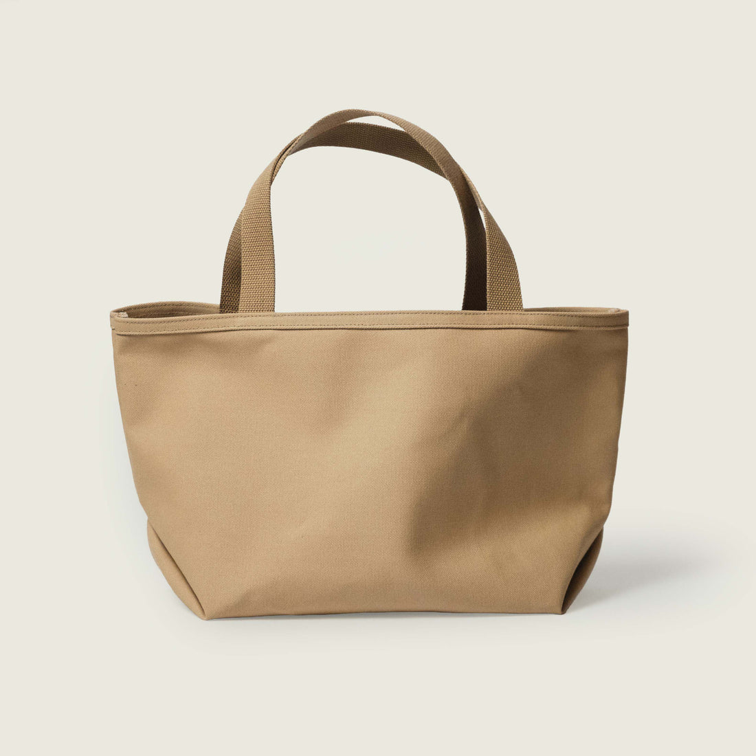 Field Tan Canvas Shopping Tote