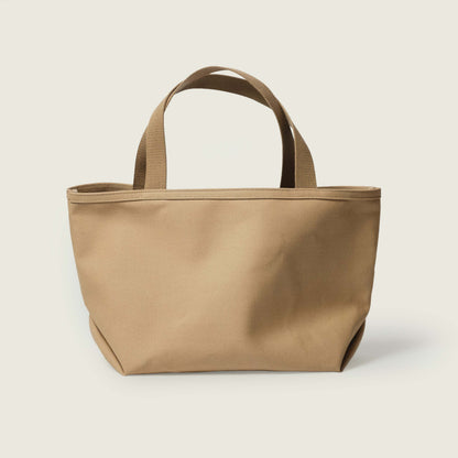Field Tan Canvas Shopping Tote