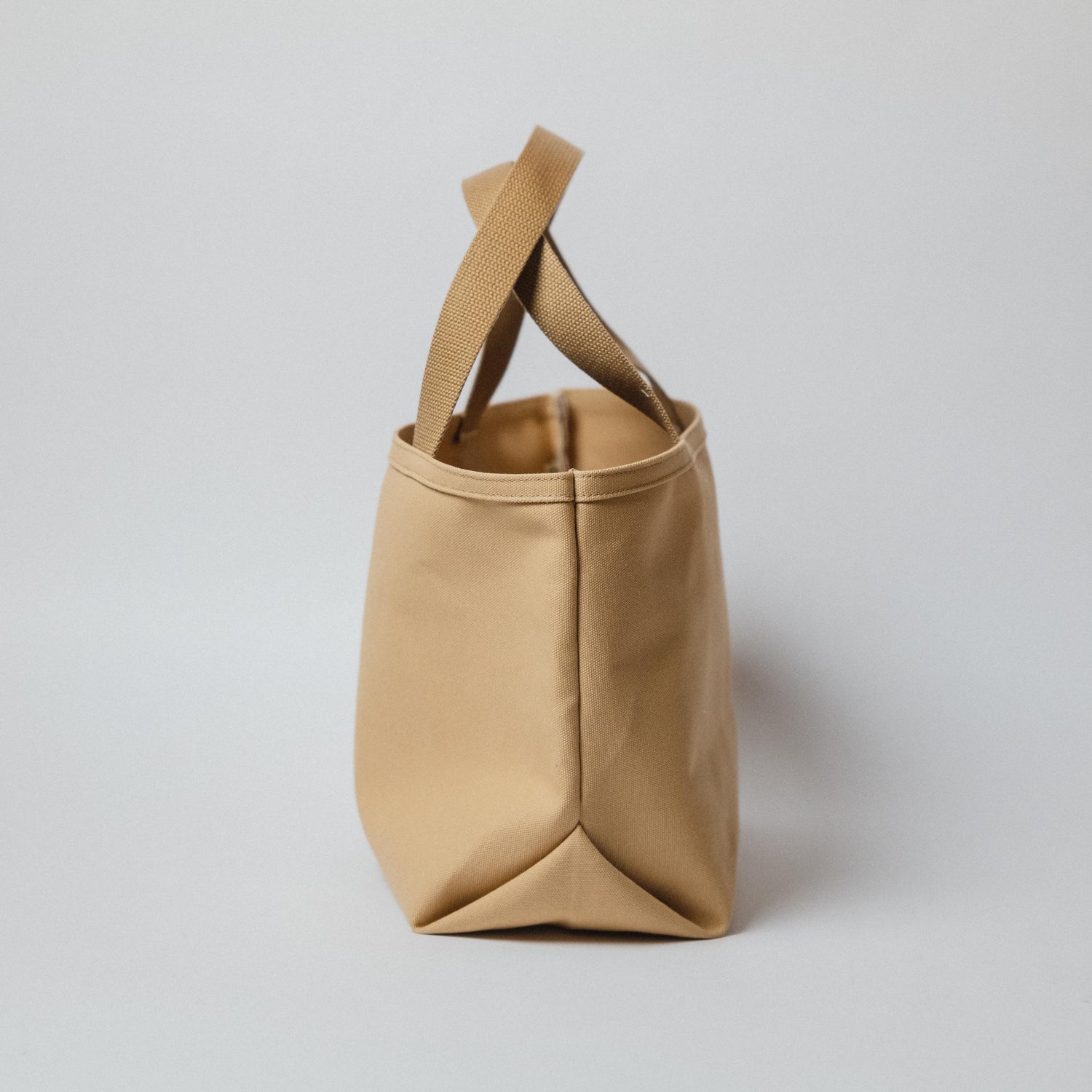 Field Tan Canvas Shopping Tote