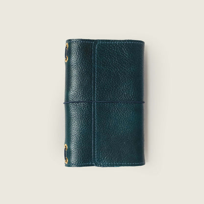 Dark Teal Bulldog Luxe Pocket Travel Journal