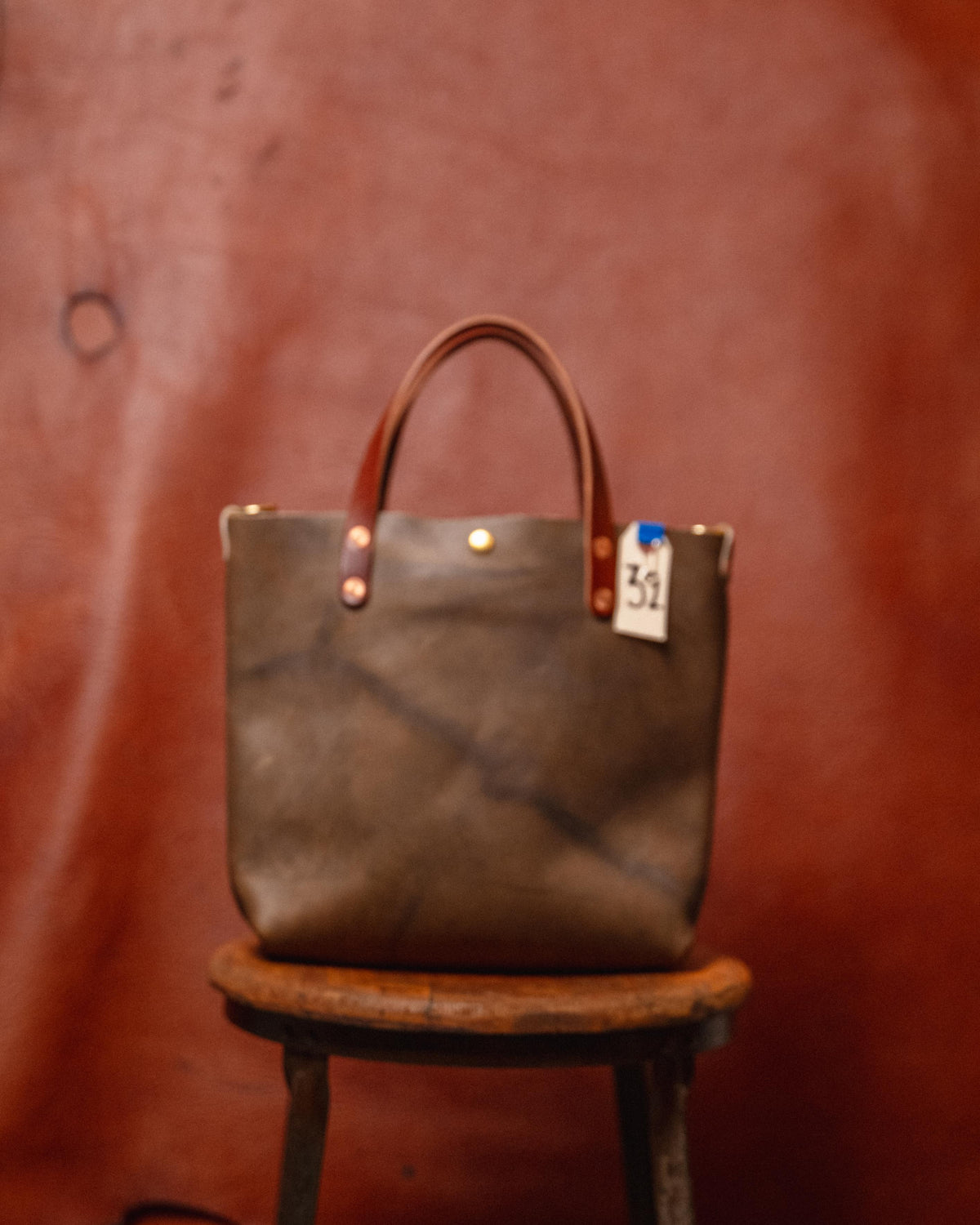 32. Olive Crunch Mini Tote