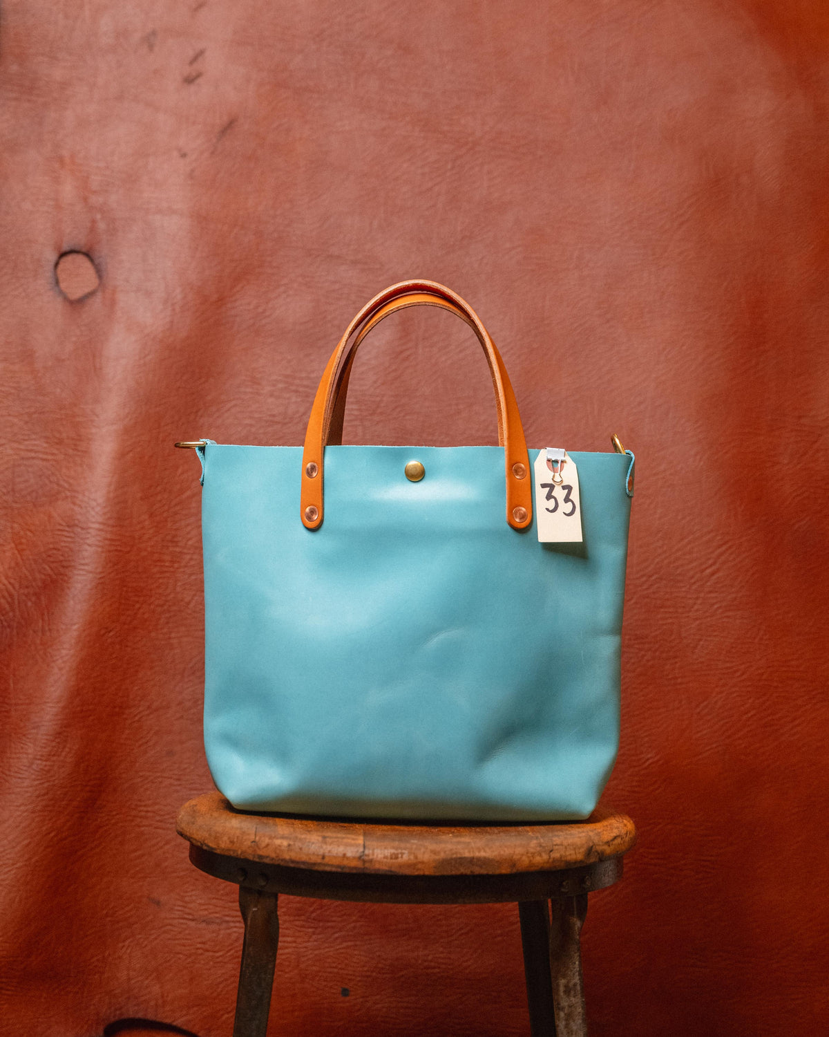 33. Aegean Blue Mini Tote