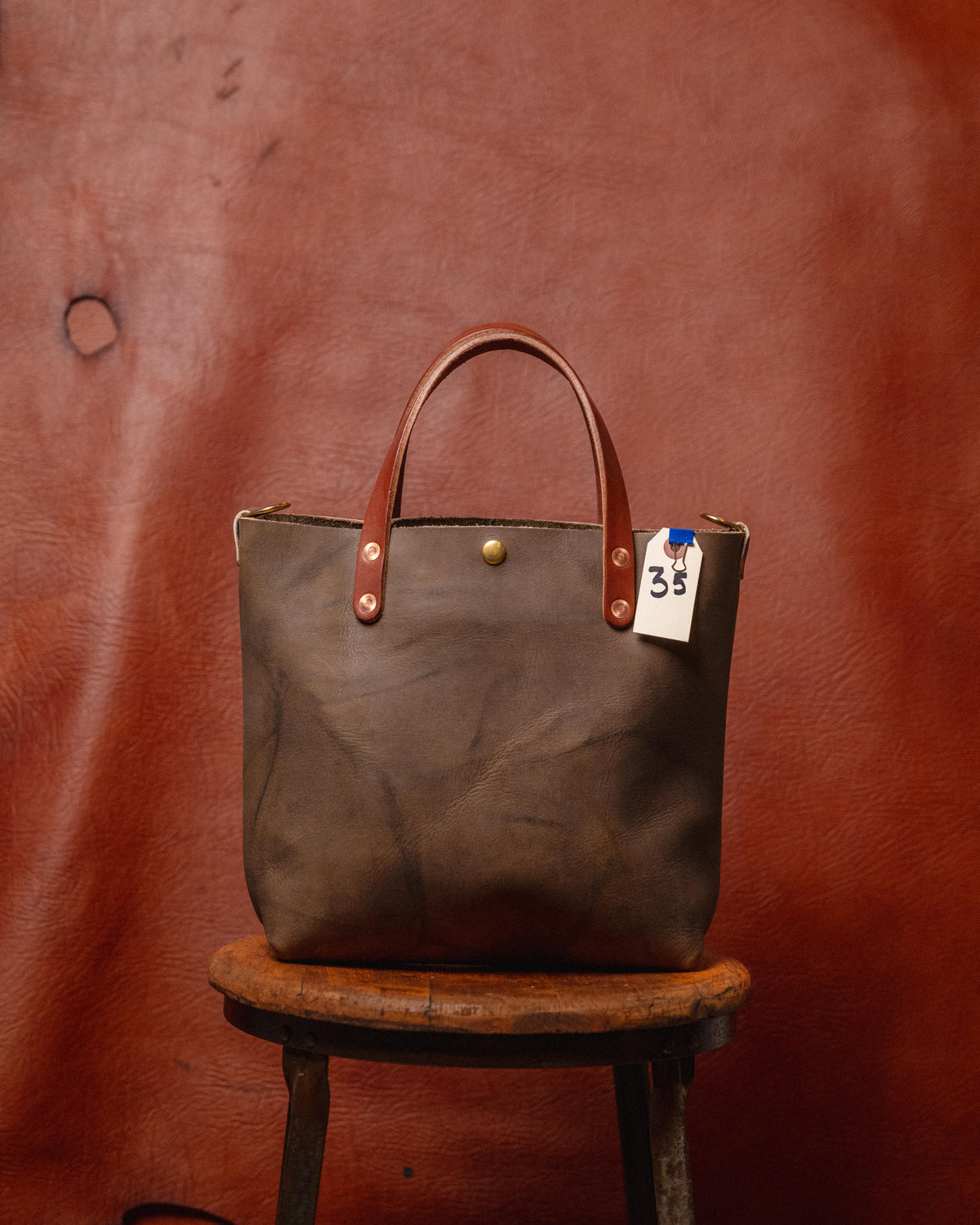 35. Olive Crunch Mini Tote