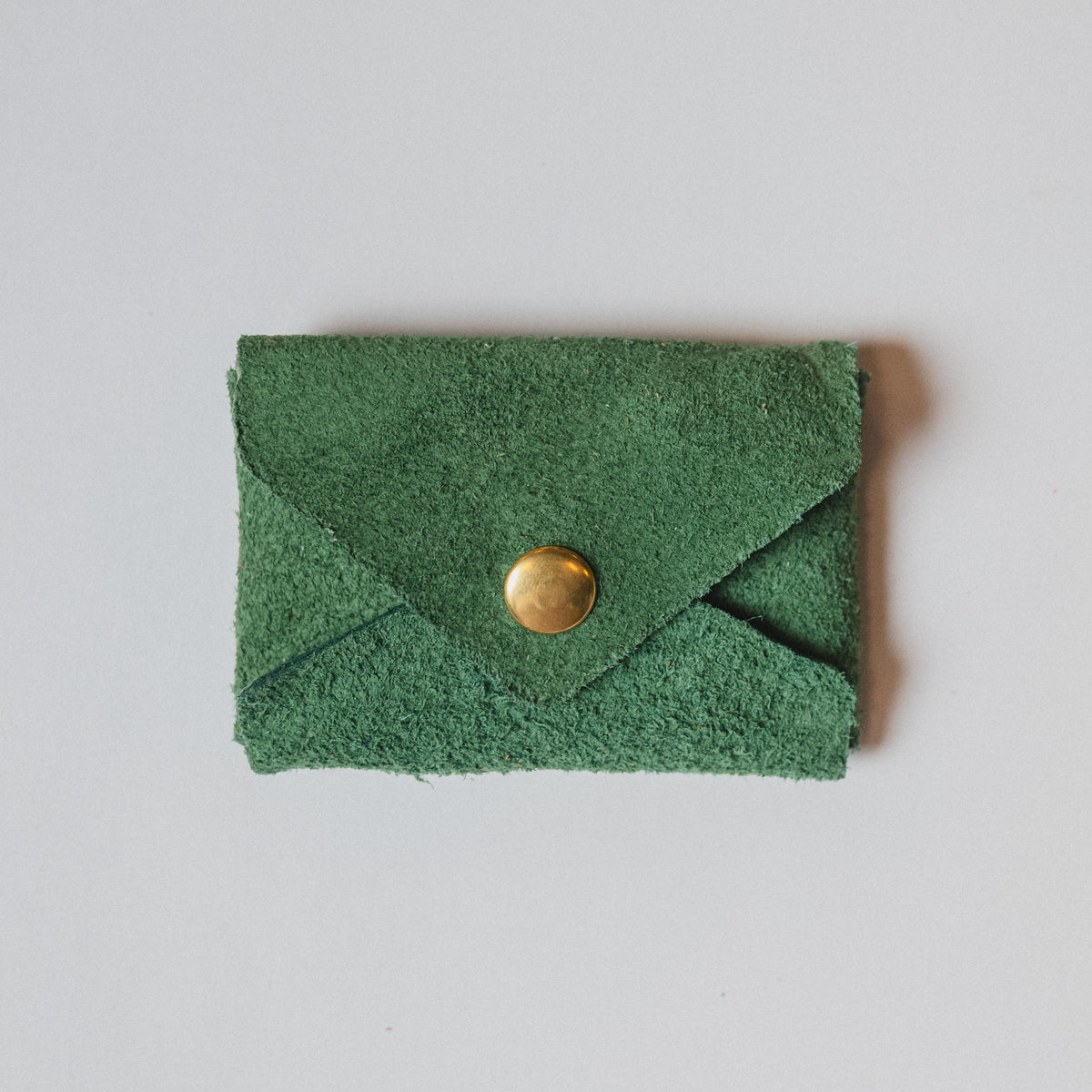 Roughout Green Bulldog Card Envelope