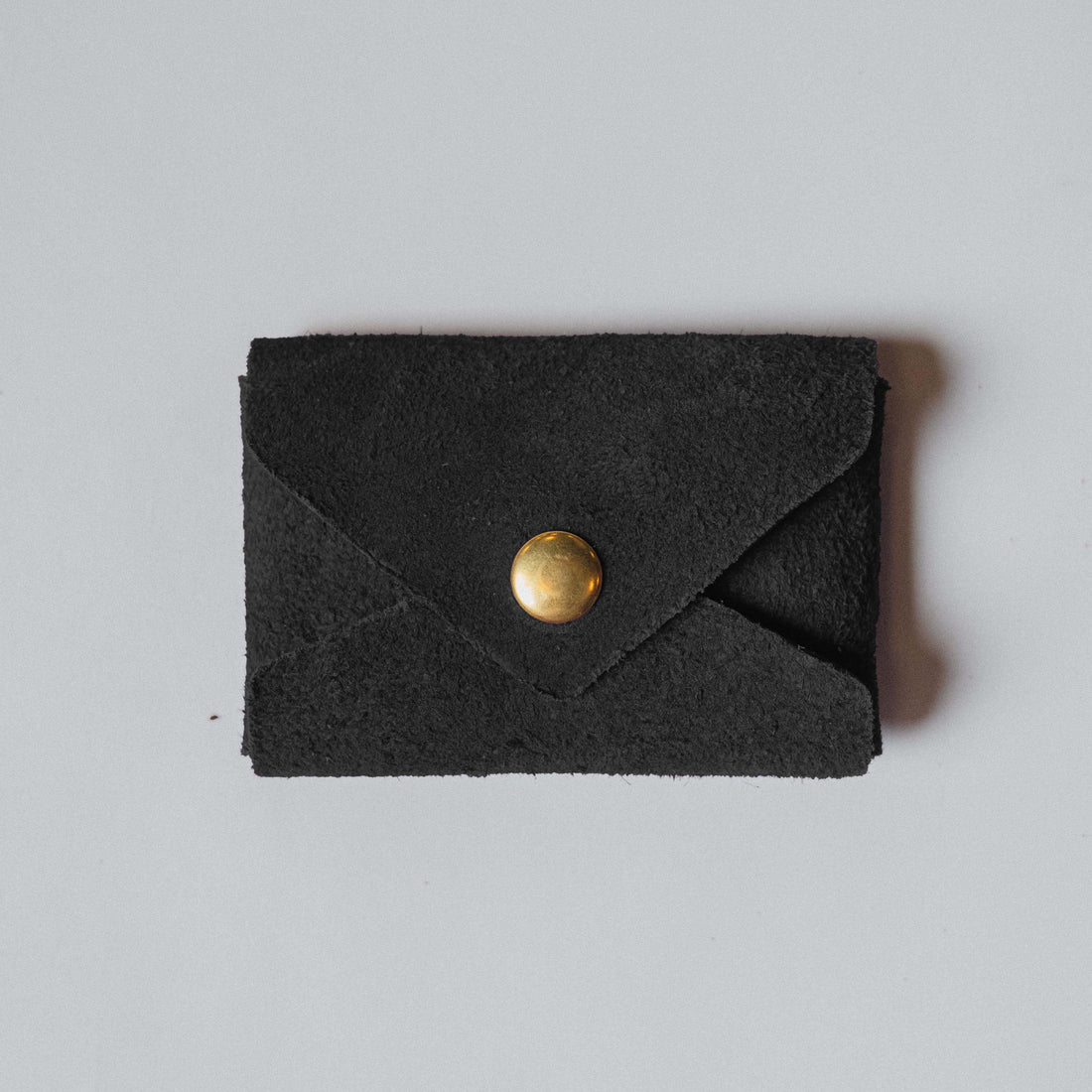 Roughout Black Bulldog Card Envelope