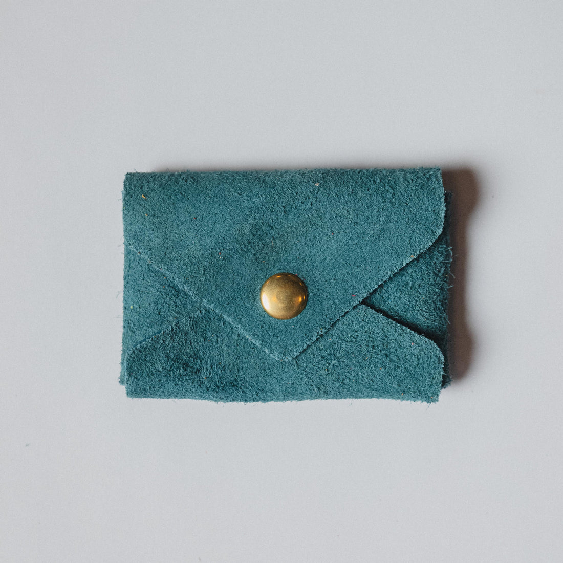 Roughout Dark Teal Bulldog Card Envelope