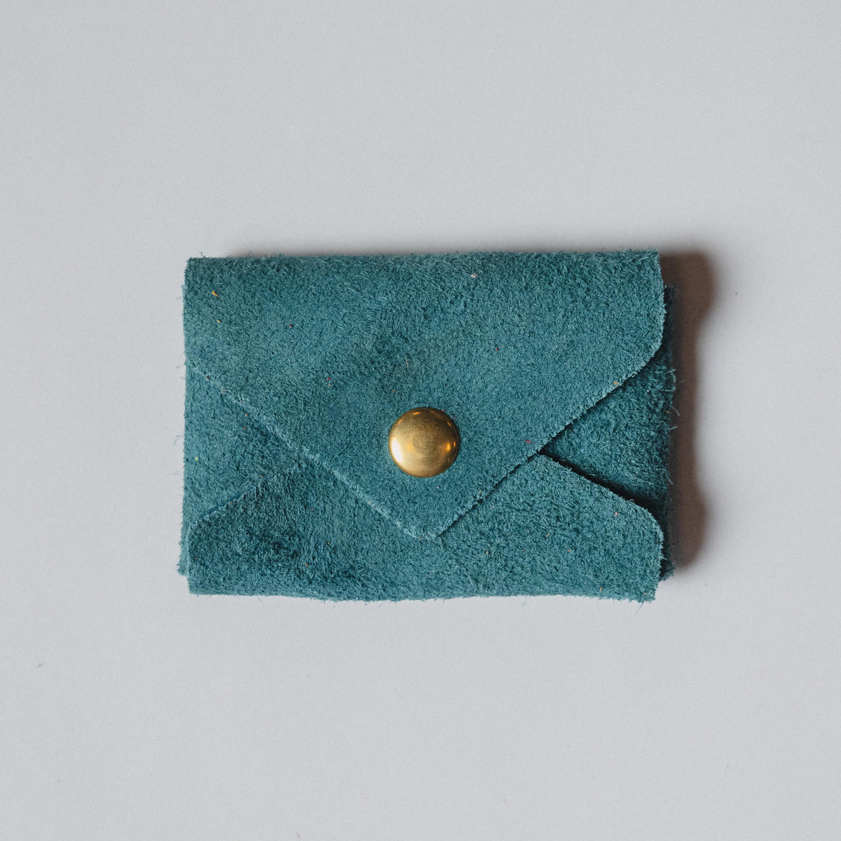 Roughout Dark Teal Bulldog Card Envelope