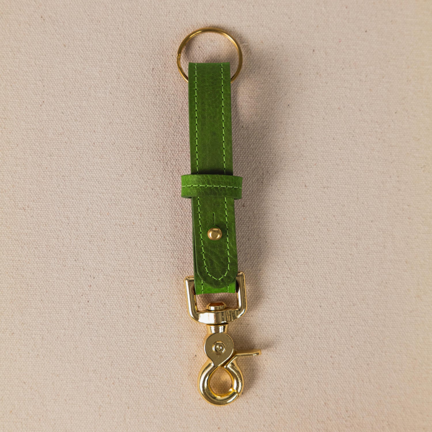 Leaf Cypress Key Lanyard- leather keychain for men and women - KMM &amp; Co.