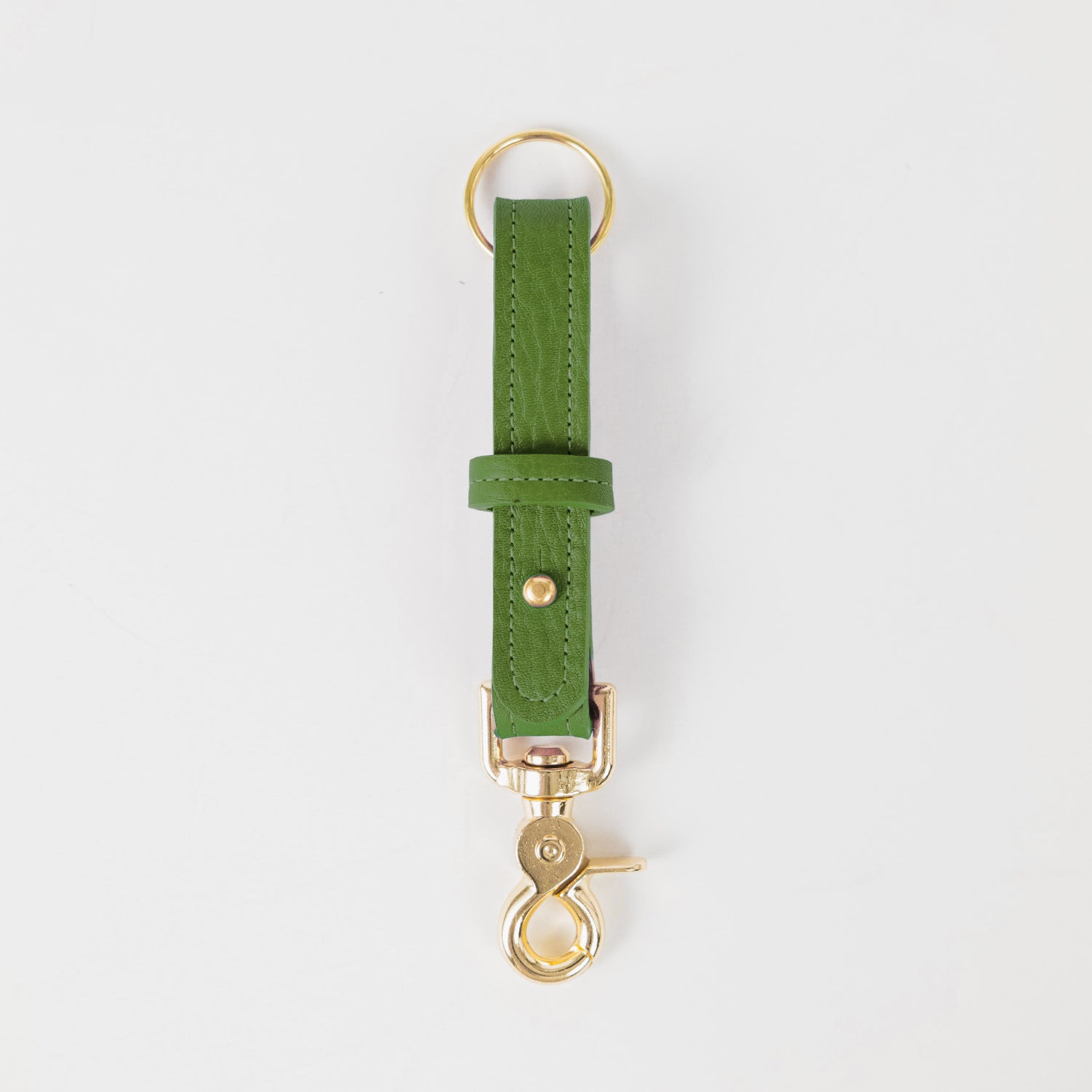 Leaf Cypress Key Lanyard- leather keychain for men and women - KMM &amp; Co.