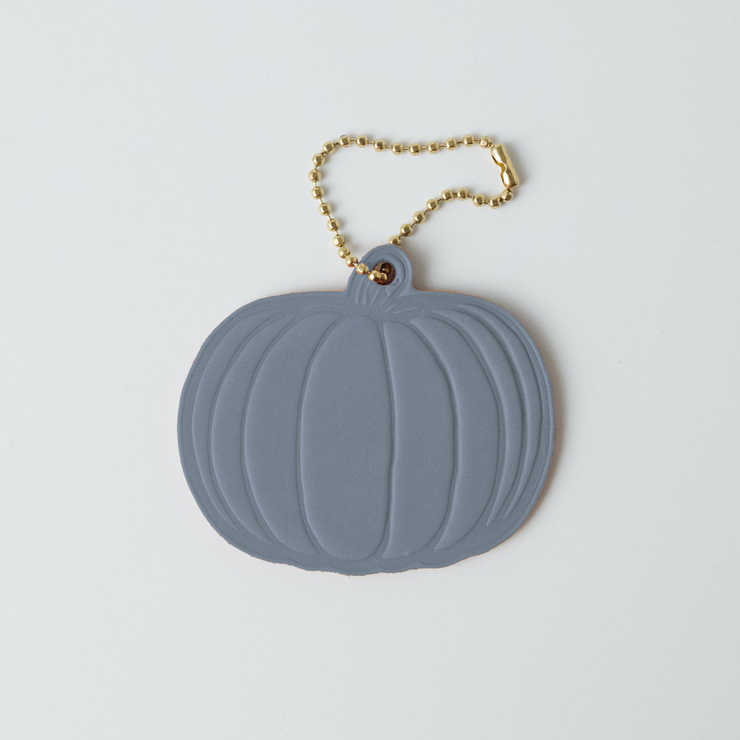 Leather Pumpkin Tag- personalized luggage tags - custom luggage tags - KMM &amp; Co.