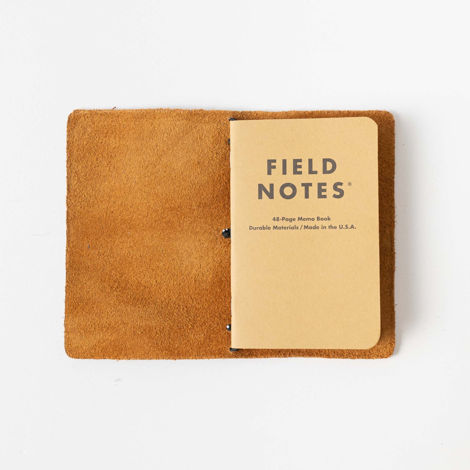 Macchiato Travel Notebook- leather journal - leather notebook - KMM &amp; Co.