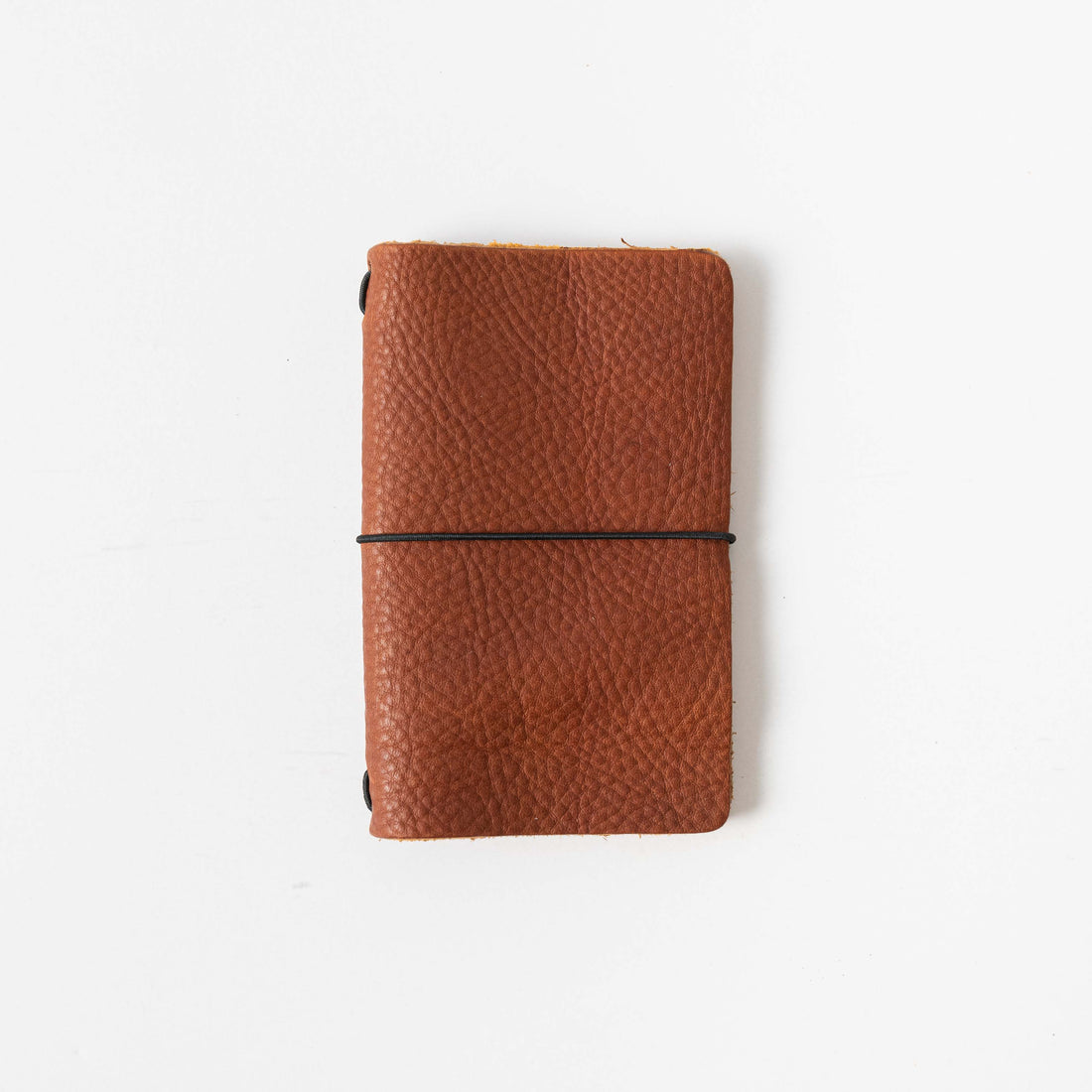 Macchiato Travel Notebook- leather journal - leather notebook - KMM &amp; Co.
