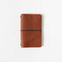Macchiato Travel Notebook- leather journal - leather notebook - KMM & Co.