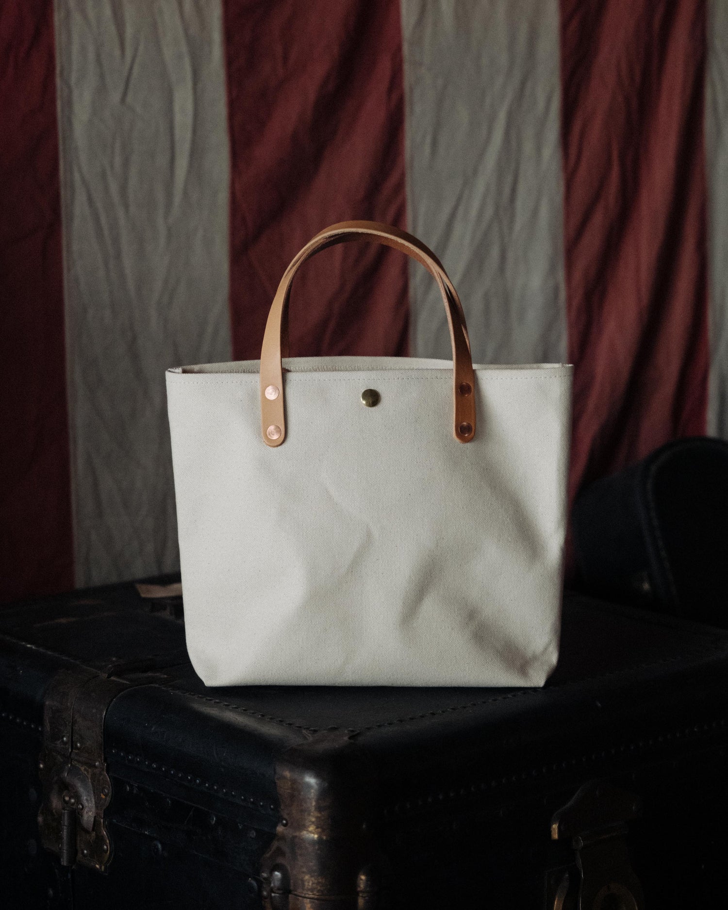 Natural Canvas Mini Tote