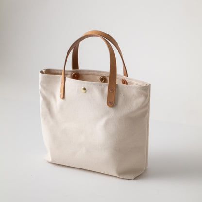 Natural Canvas Mini Tote