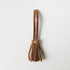 Natural Chromexcel Mini Tassel- leather tassel keychain - KMM & Co.