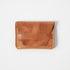 Natural Derby Flap Wallet- mens leather wallet - handmade leather wallets at KMM & Co.