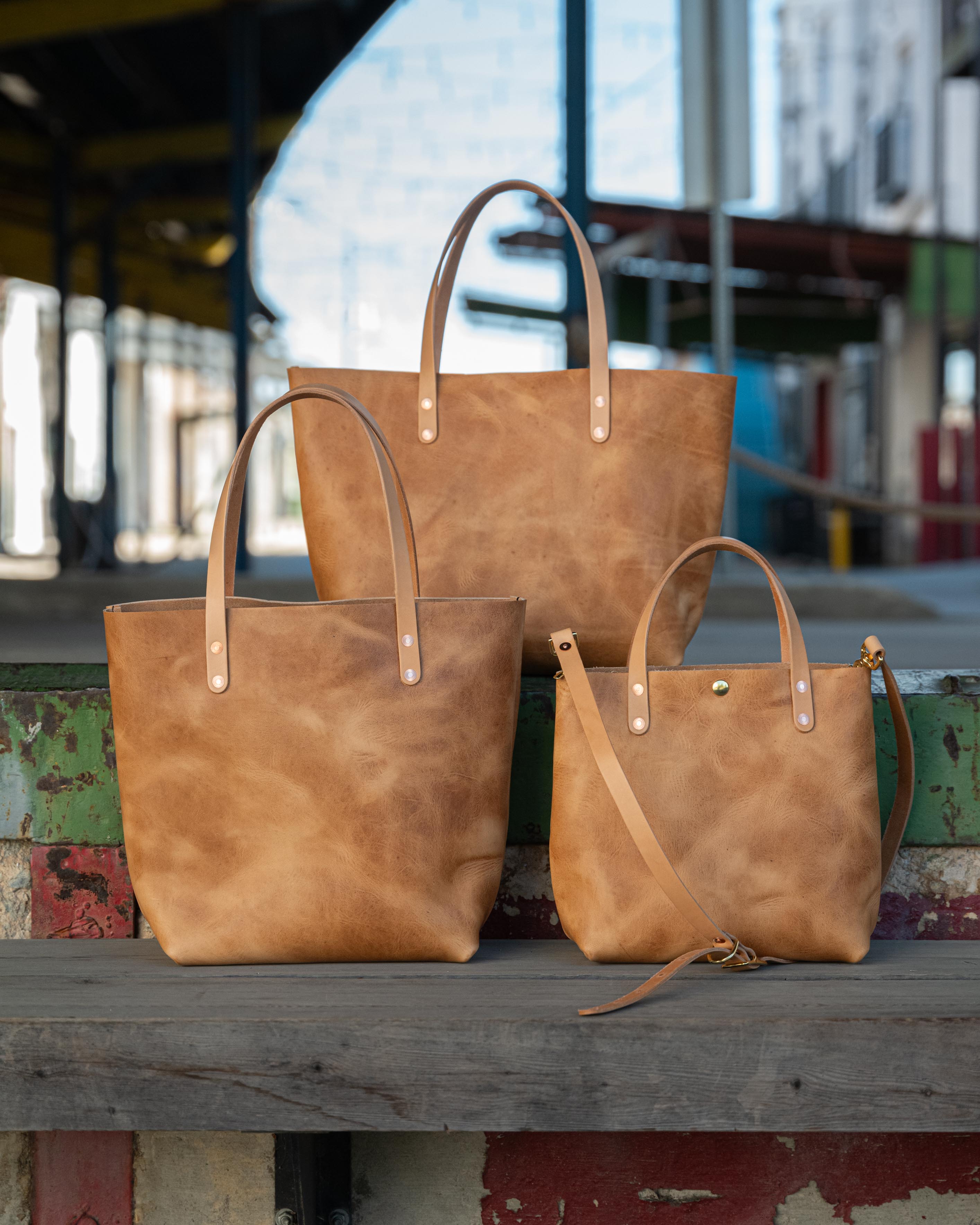 Natural Derby Mini Tote