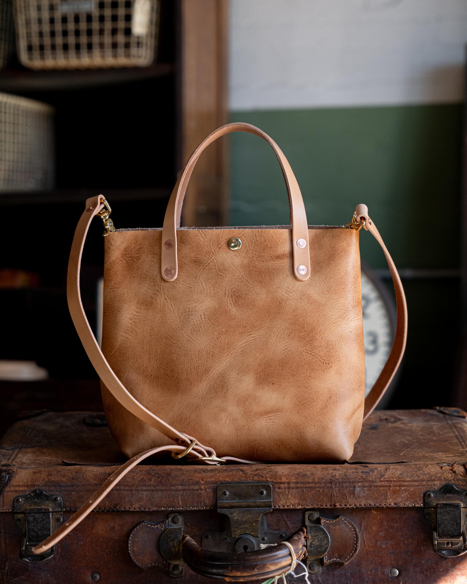 Natural Derby Mini Tote