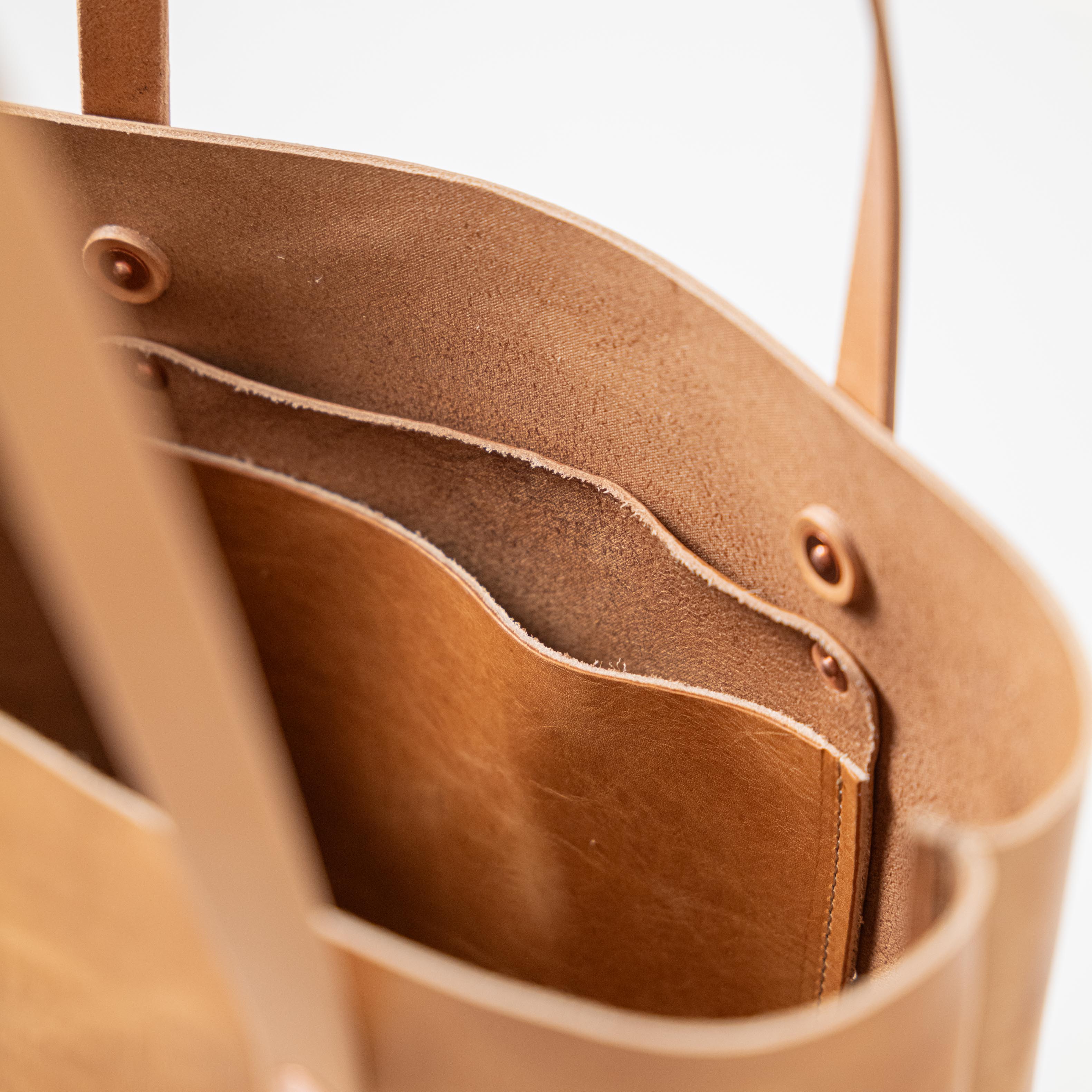 Natural Derby Tote handmade leather tote bag leather bags tote handmade leather bags at KMM Co 6