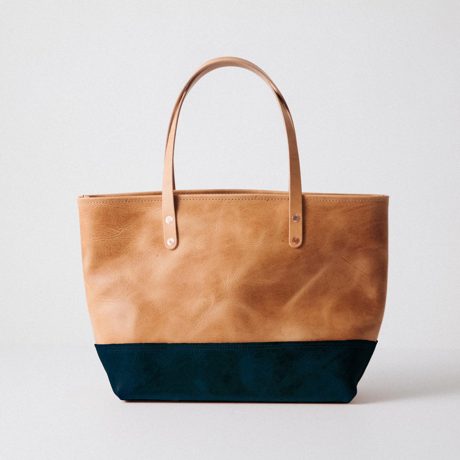 Natural Dublin East West Panel Tote Bundle