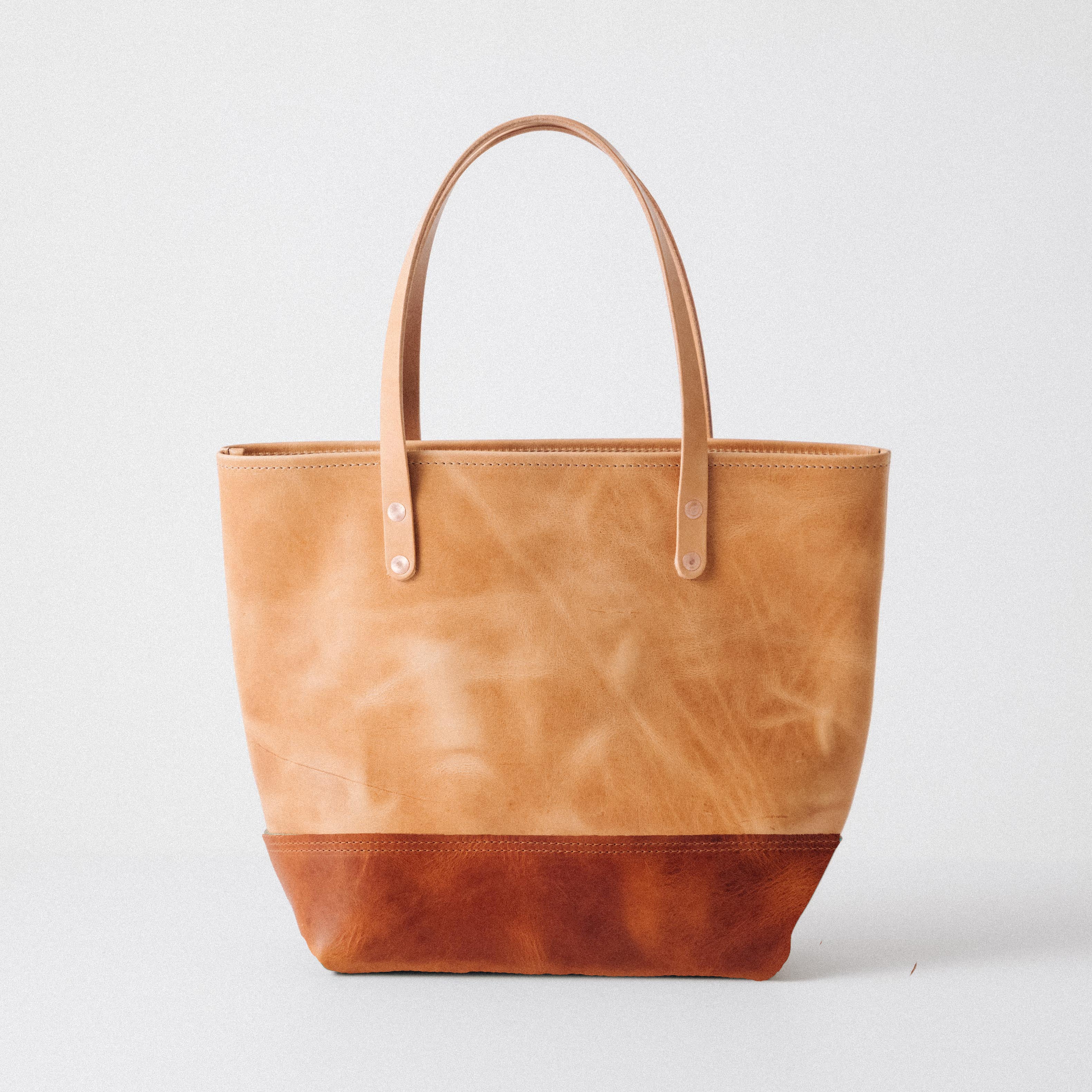 Natural Dublin Panel Tote Bundle