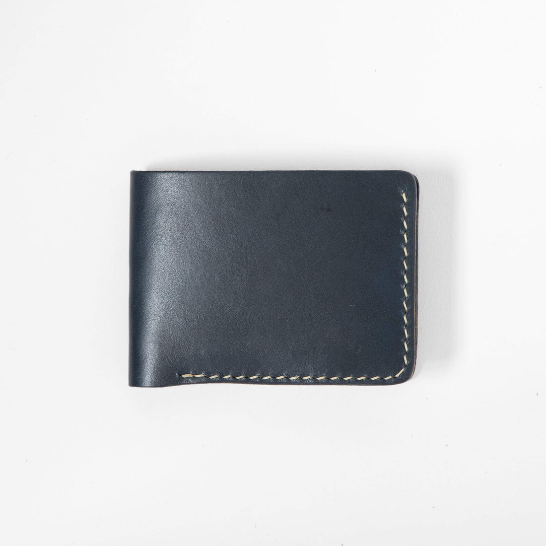 Black Slim Card Wallet | Leather Wallets Made in America at KMM & Co. No