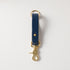 Navy Key Lanyard- leather keychain for men and women - KMM & Co.