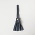 Navy Kodiak Leather Tassel- leather tassel keychain - KMM & Co.