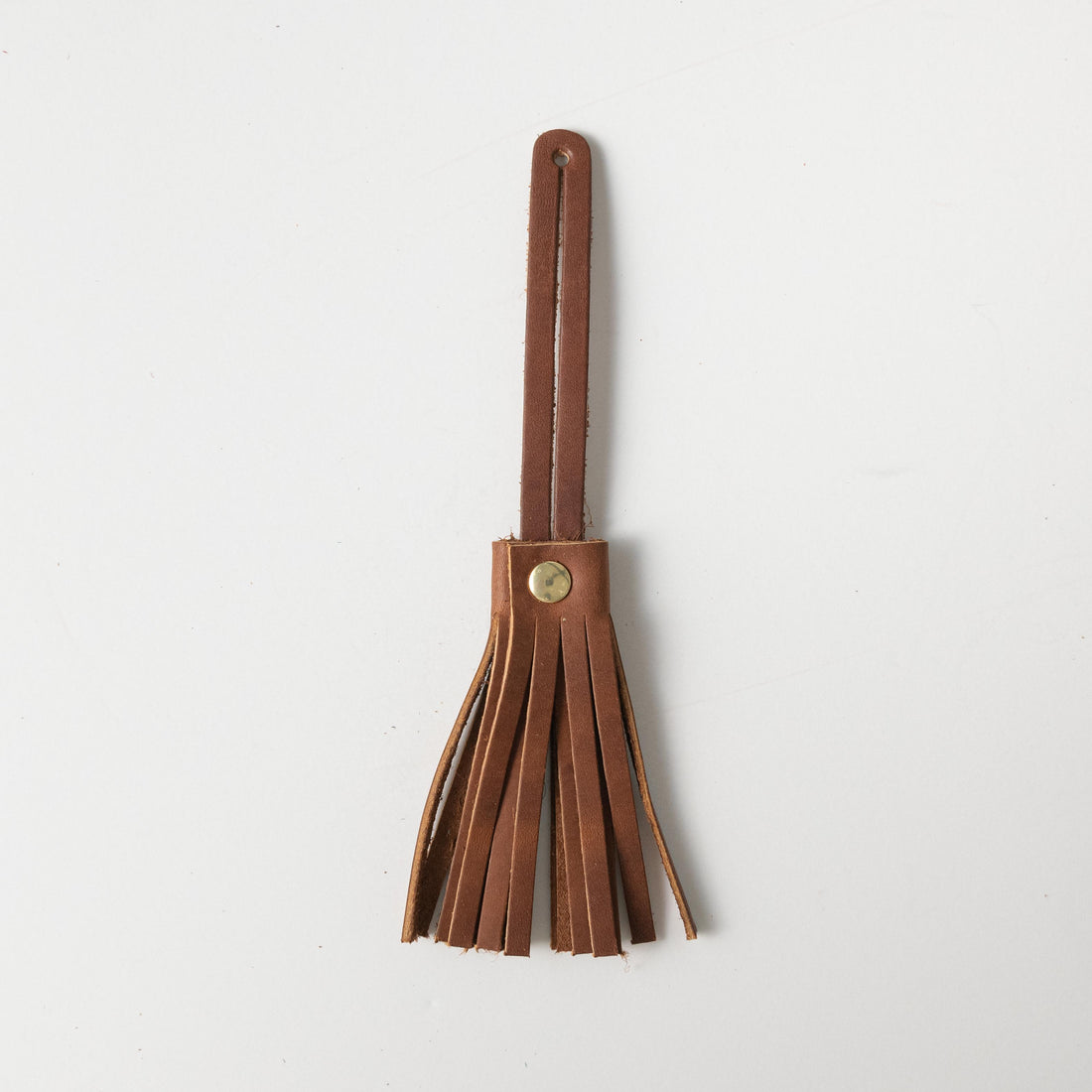 Oak Leather Tassel- leather tassel keychain - KMM &amp; Co.