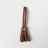 Oak Mini Tassel- leather tassel keychain - KMM & Co.